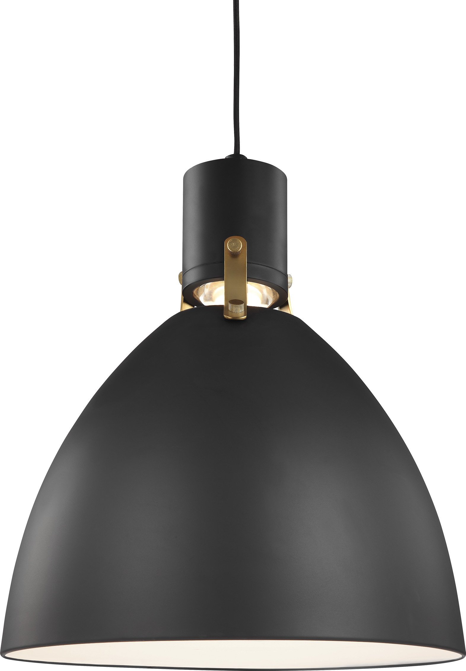 FeissFeiss-Sean Lavin-Pendant 1 Light in Contemporary Style-14.13 Inch Wide by 17 Inch Tall-Matte Black Finish