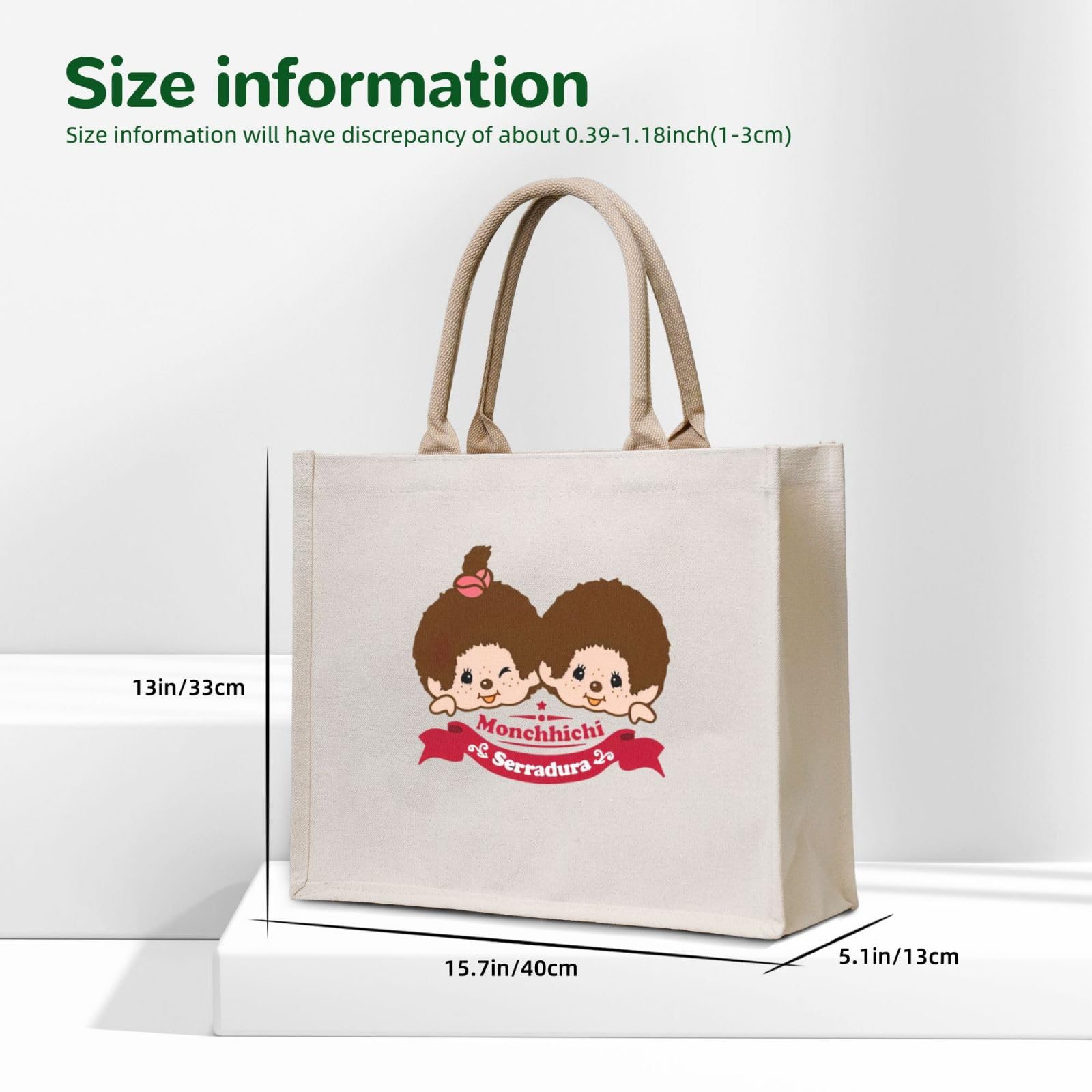 Amazon.co.jp: モンチッチ バッグ トートバッグ 大きめ