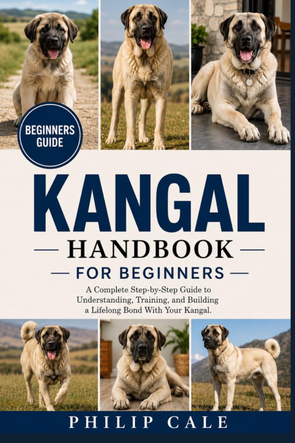 KANGAL HANDBOOK FOR BEGINNERS: A Complete Step-by-Step Guide to Understanding, Training, and Building a Lifelong Bond With Your Kangal.