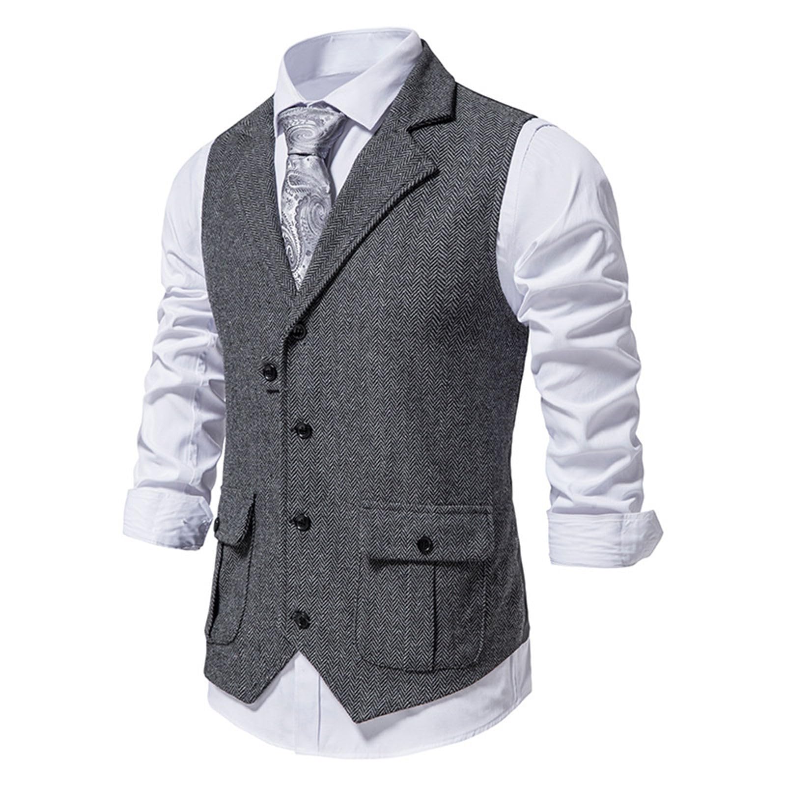 Gilet leggero da uomo, casual, da lavoro, slim fit, #NAME?