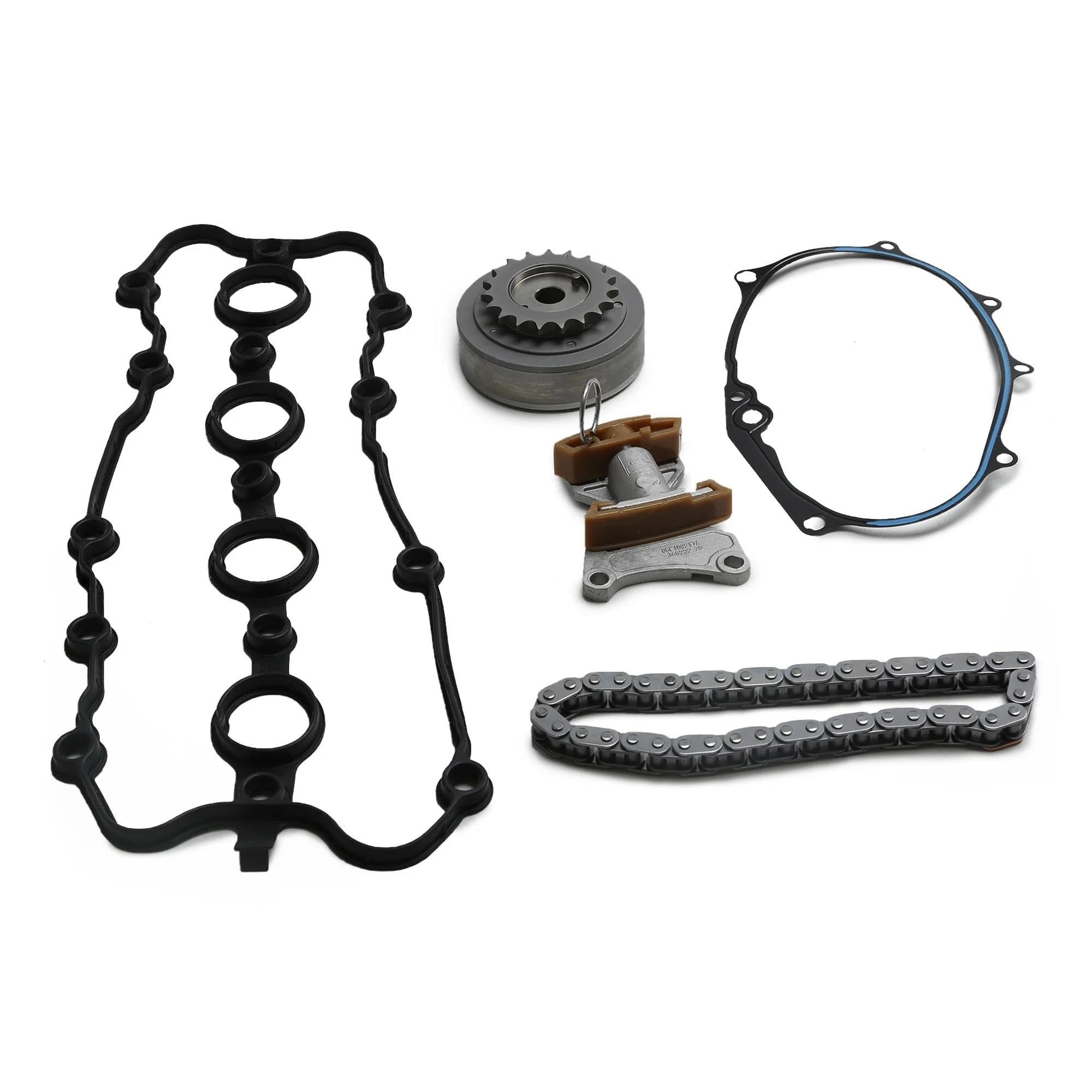 Kit De 5 Tensores Cadena Distribución Y Ajustador Árbol Levas Para Skoda Para Seat 2.0T 06F109217A 06F 109 088 J Piñón cadena