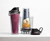 Vista 8 de Vitamix Personal Cup Adapter, BPA-Free, Dishwasher-Safe, Two 20-Ounce Blender Cups, Two Lids, and One Blender Adapter with Stainless-Steel Blades