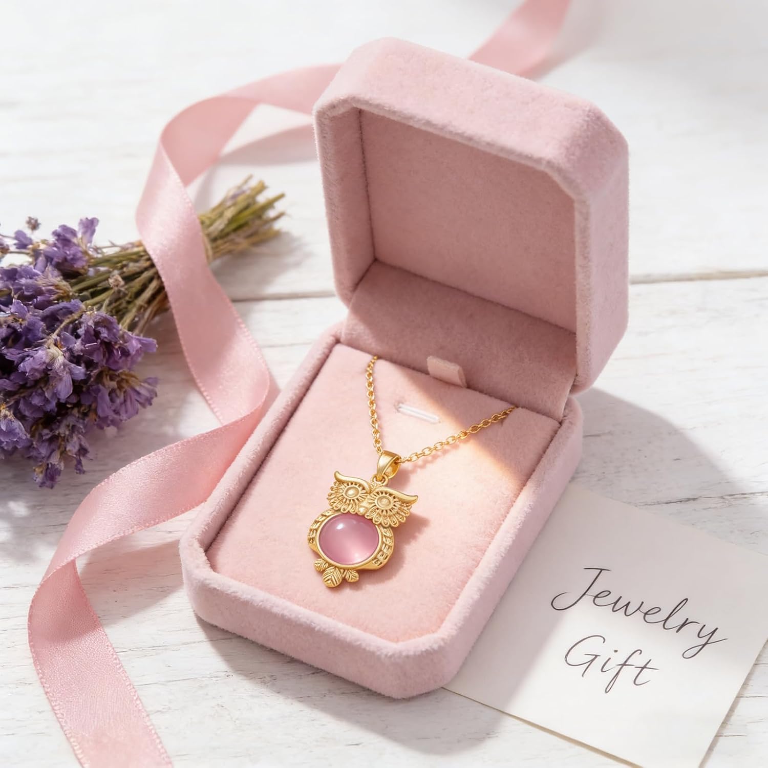 Snake/Turtle/Owl/Bee/Butterfly Necklace for Women Gold Plated Pendant Dainty Gold Necklace for Mom Ocean Jewelry Gifts for Her - Image 4