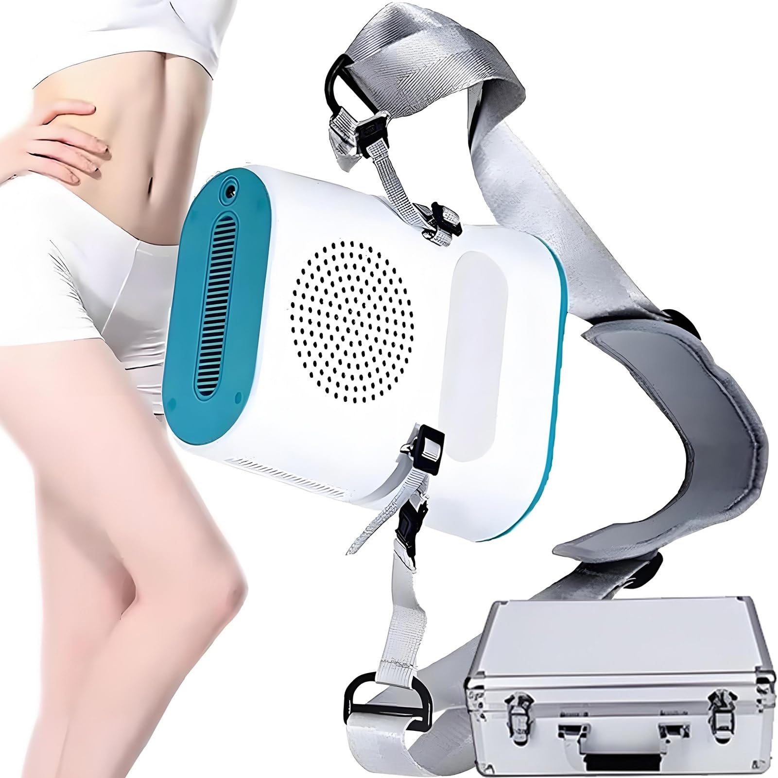 SHENGSHIYU Fat Freezing Machine - Fat Removal Machine Body Slimming Anti Cellulite Massager Portable Freezing Fat Removal Machine Weight Loss for Slimming Tummy