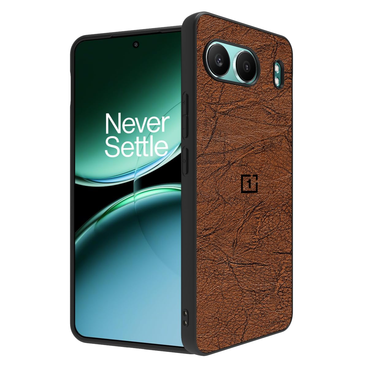 RIGGEAR Sleek Back Cover Case Compatible with OnePlus Nord 4 5G (PC+TPU|Brown Leather) (B0DD3W739Y) Amazon Price History, Amazon Price Tracker