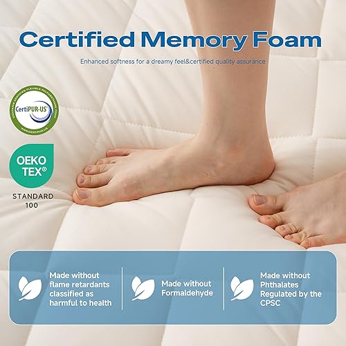 Miniatura 2 de Aircliff Colchón de futón japonés, tapete de tatami, shikibuton, cubrecolchón, colchón enrollable para niños y niñas, tumbona plegable y portátil,