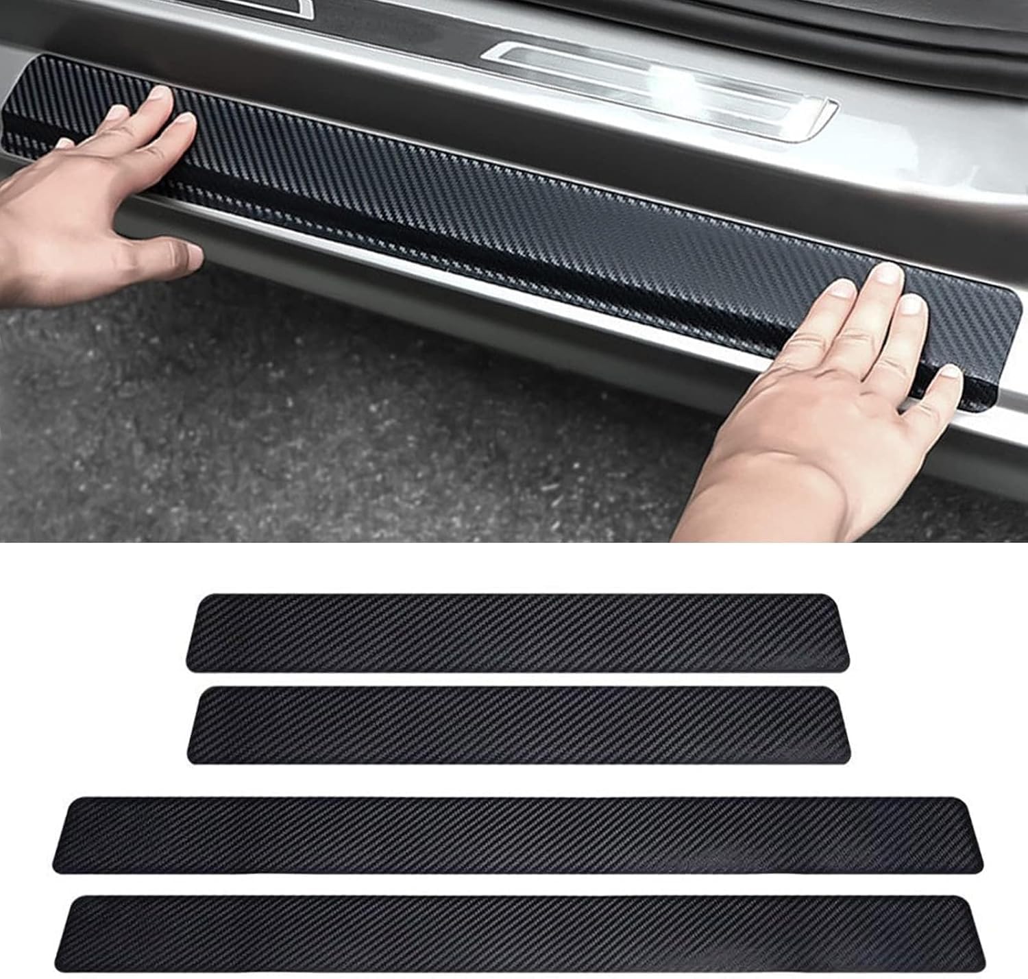 YYUGUIBEG Car Door Sill Protector for Toyota CHR 2026-2023