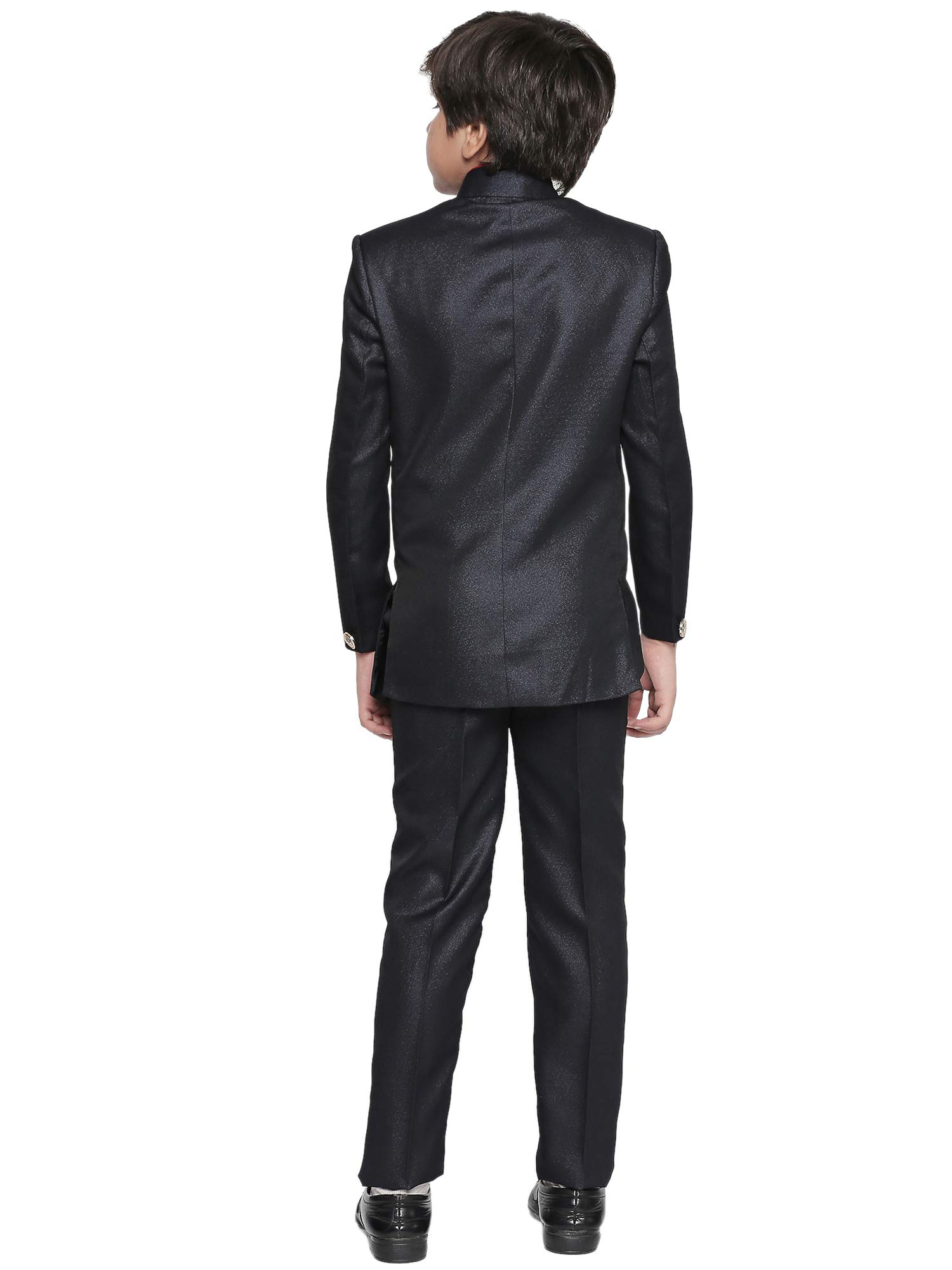 Jeetethnics Boys Navy Blue Jodhpuri Coat with Trousers (7501L) 1
