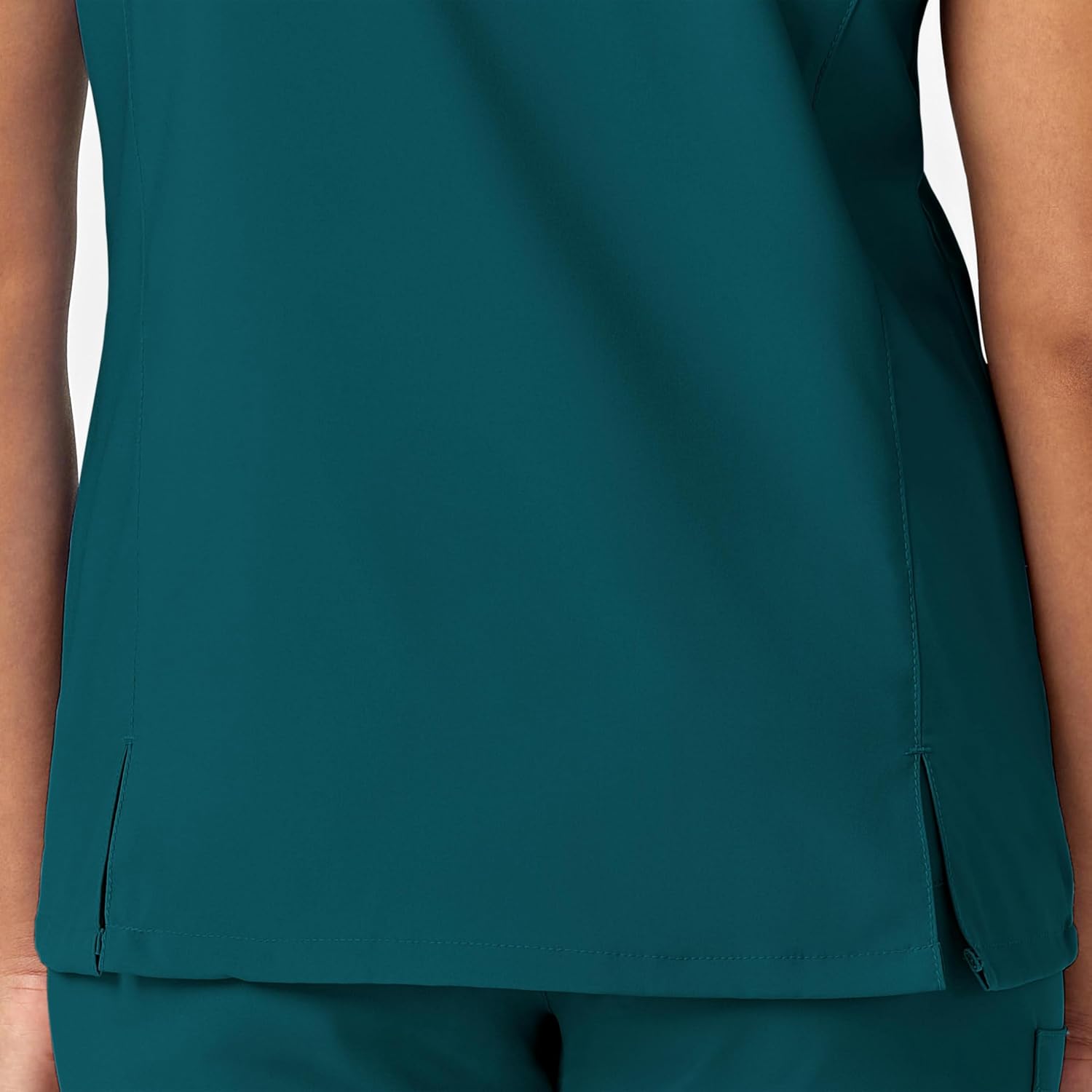 Wink W123 Women's Y-Neck Wrap Scrub Top