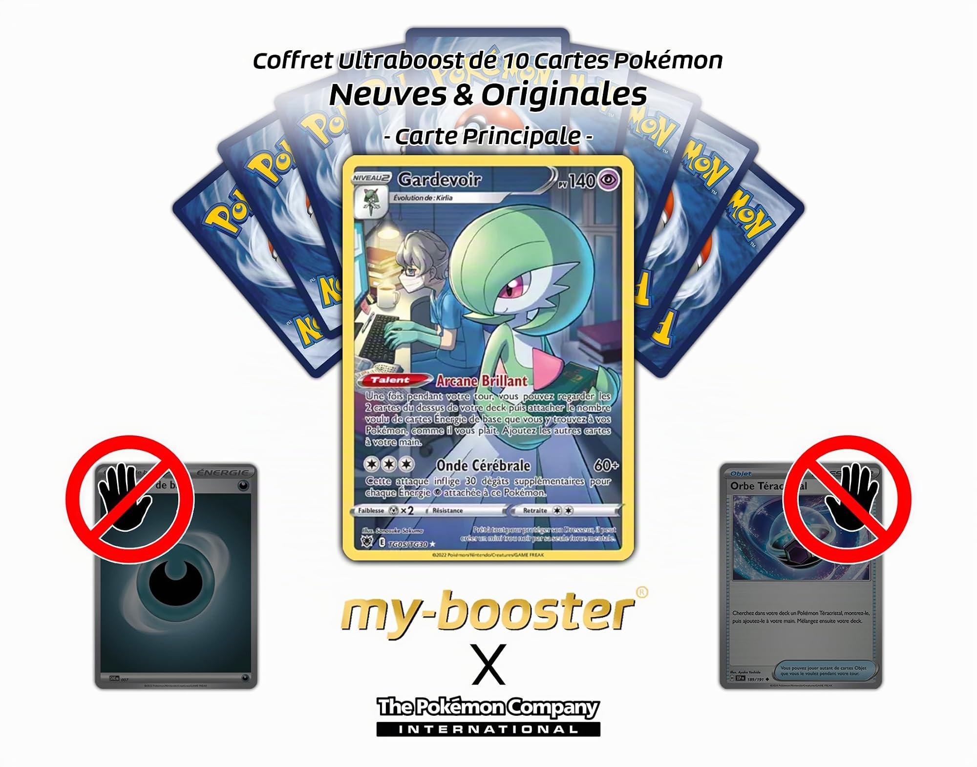 Grahyèna - Carte Pokémon UB-TG09/GG30 - Alternative Gallery Secrète - Ultraboost X - Coffret 10 Cartes Françaises