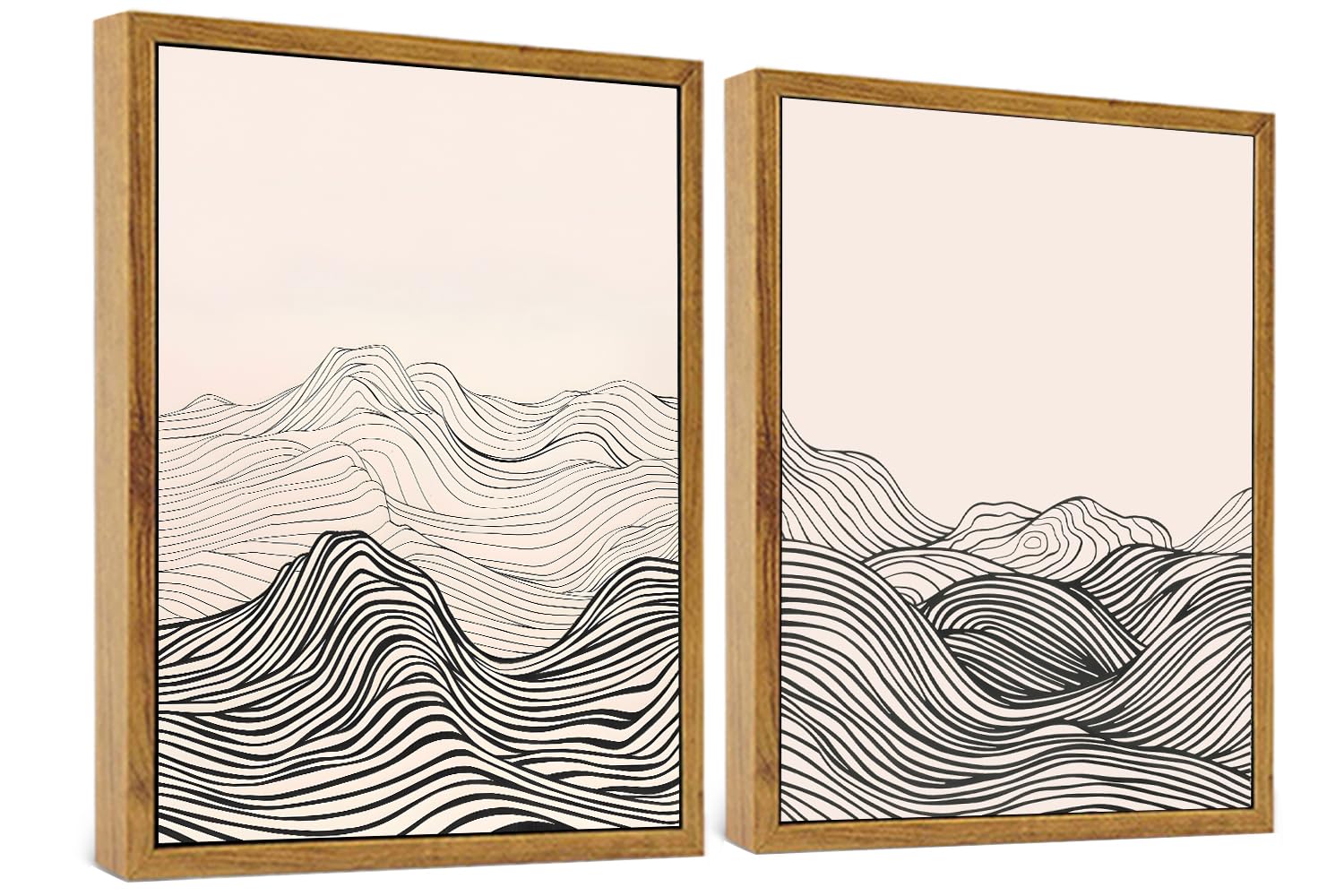 Amazon.com: ARTZIO Framed Canvas Wall Art–Minimalist