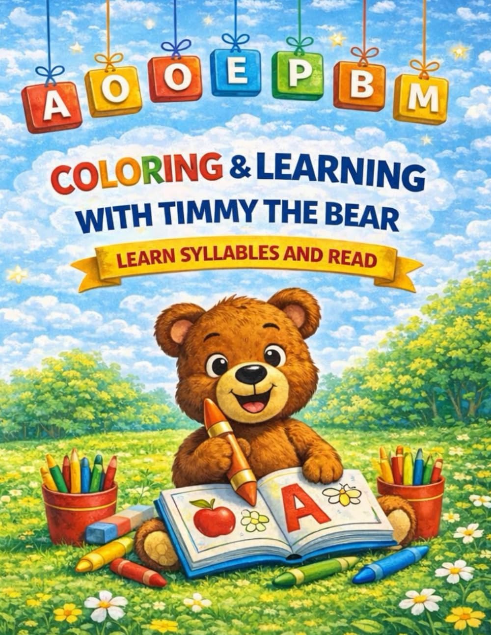 Coloring & Learning with Timmy the Bear