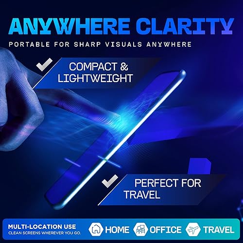 Miniatura 3 de Kit de limpieza de pantalla de TV, limpiador de pantalla todo en uno, ideal para monior, LED, LCD, iPad, laptops, teléfonos inteligentes y pantallas