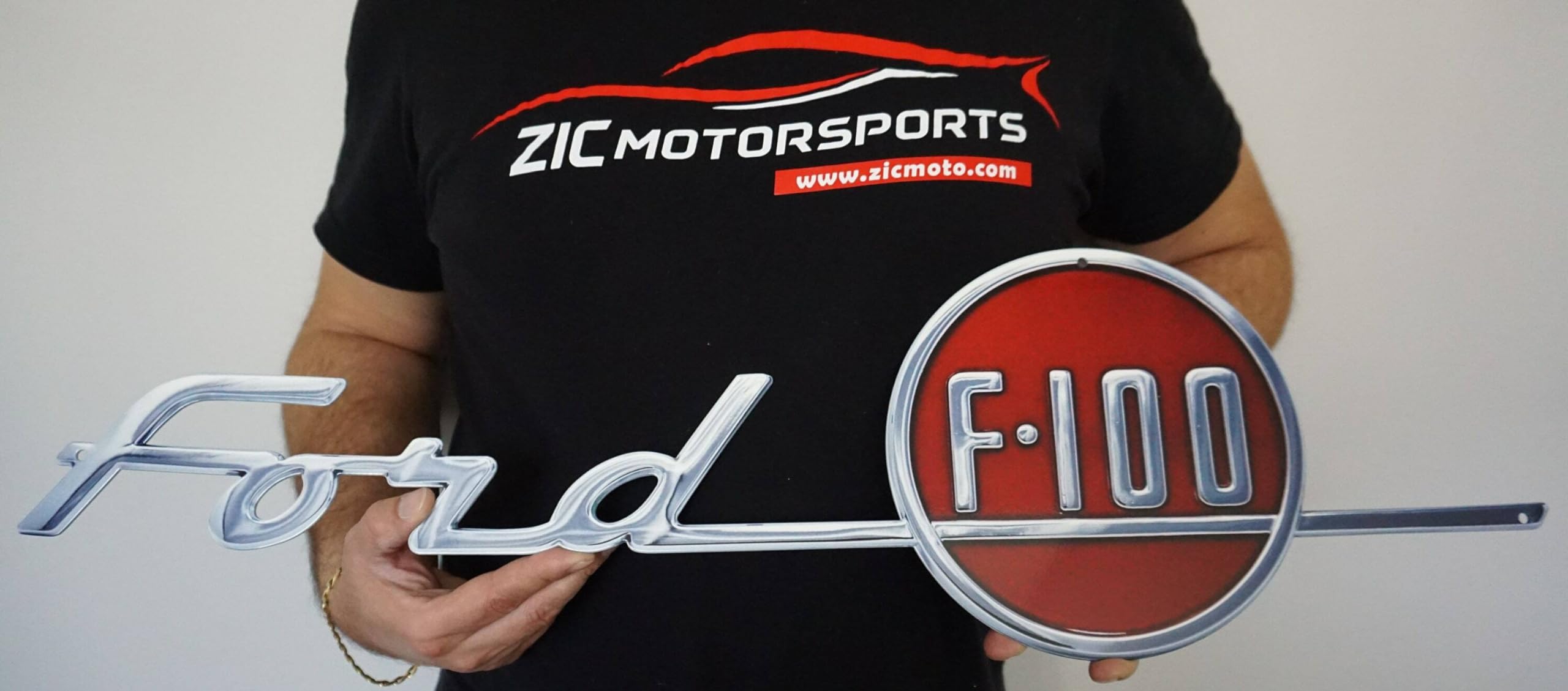 Amazon.com: ZIC Motorsports 1955 Ford F-100 Truck Emblem Badge 