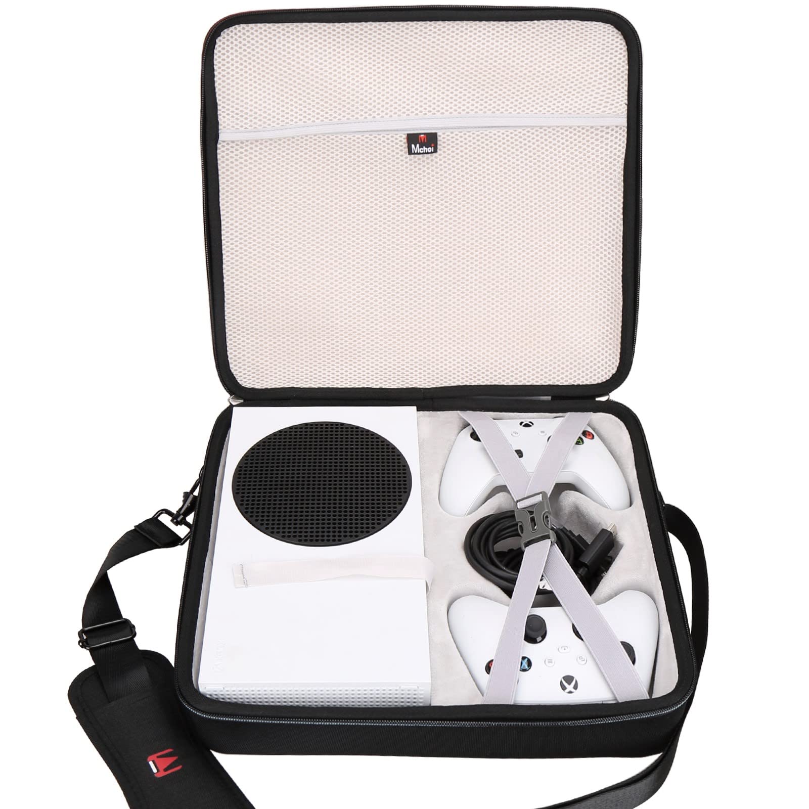 Mchoi Hard Carrying Case for Xbox Series S Travel Case Storage Bag for Xbox Series S Console Wireless