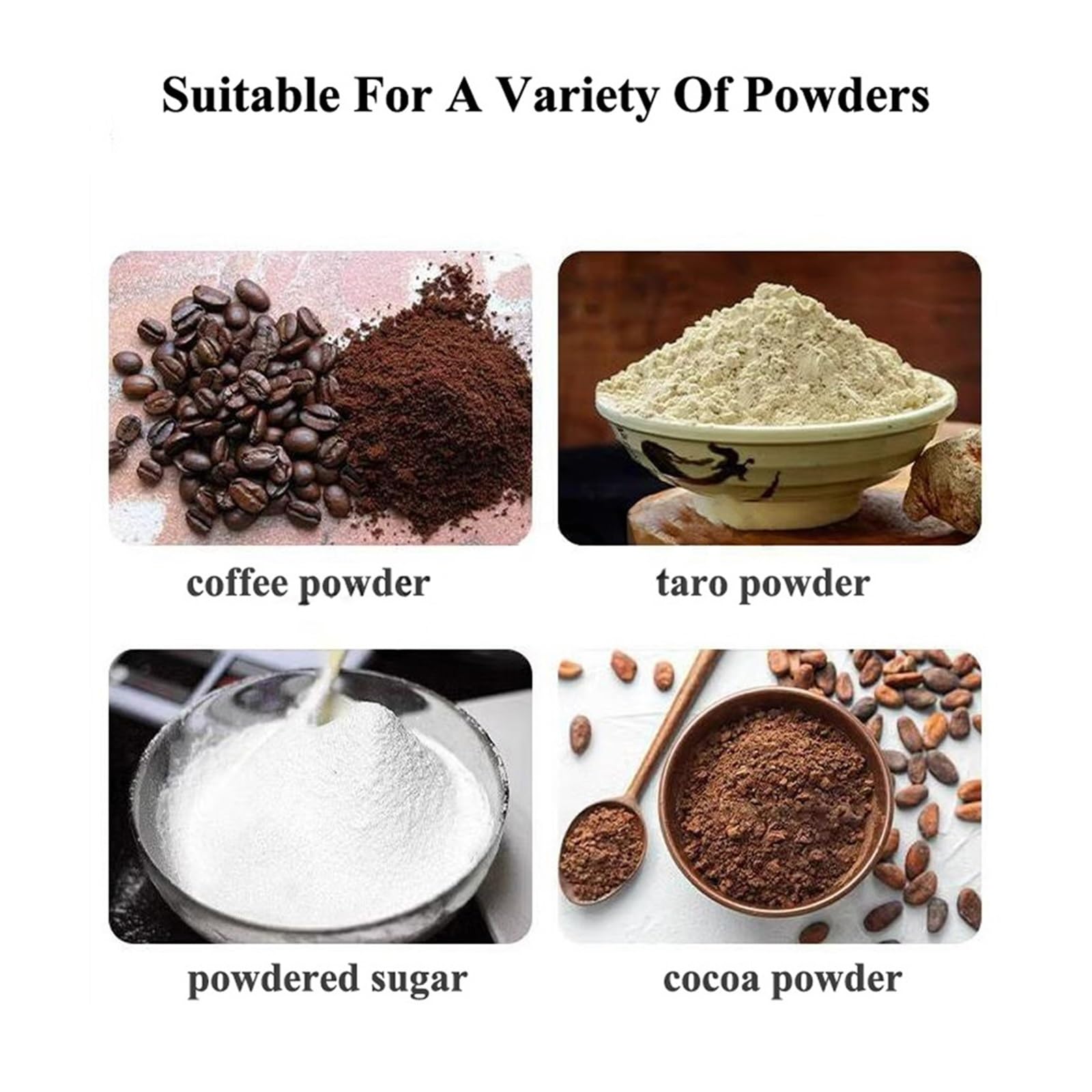 Pulver-Quantifizierungs-Abfüllmaschine, Leistungsdosierer, Messmaschine For Körniges Getreide, Kaffeeweißer/Taro/Kakao Präzise Abfüllung