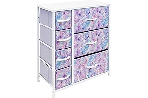 Sorbus Kids Dresser with Storage Bins: A Rainbow of Organizational Wonders for Little Ones