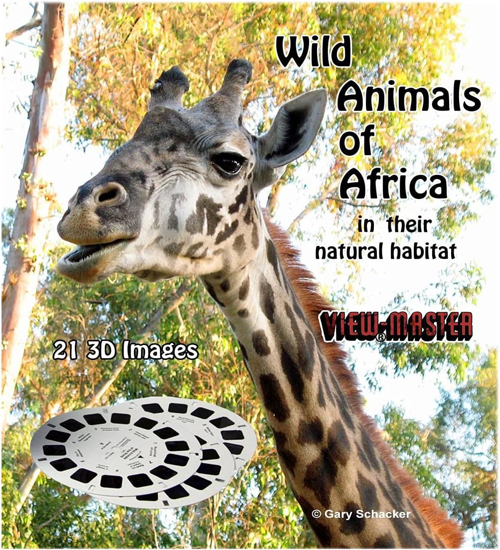 3Dstereo View-Master Viewmaster Wild Animals of Africa