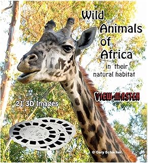 3Dstereo View-Master Viewmaster Wild Animals of Africa