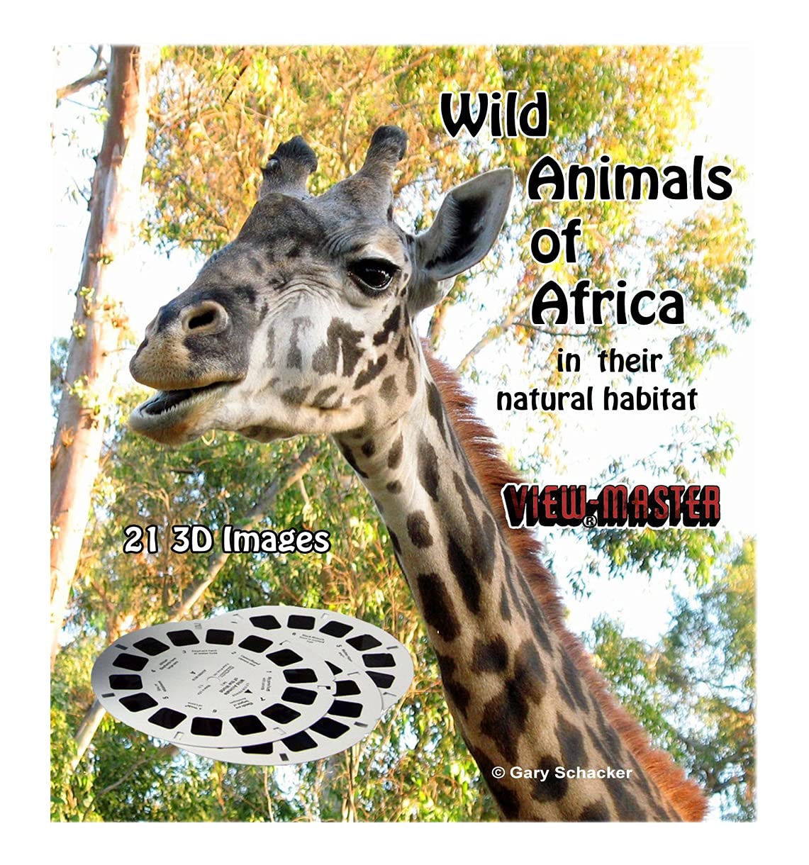 3Dstereo View-Master Viewmaster Wild Animals of Africa