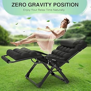 Amazon.com : Suteck Oversized Zero Gravity Chair,33In XXL