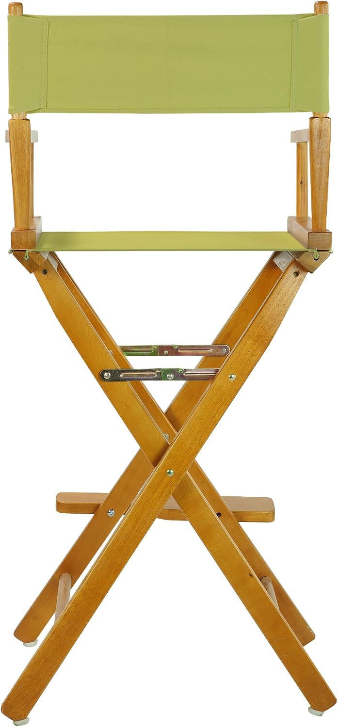 Casual Home 230-05/021-91 Director Chair 30" - Bar Height Honey OakFrame/Sage Canvas