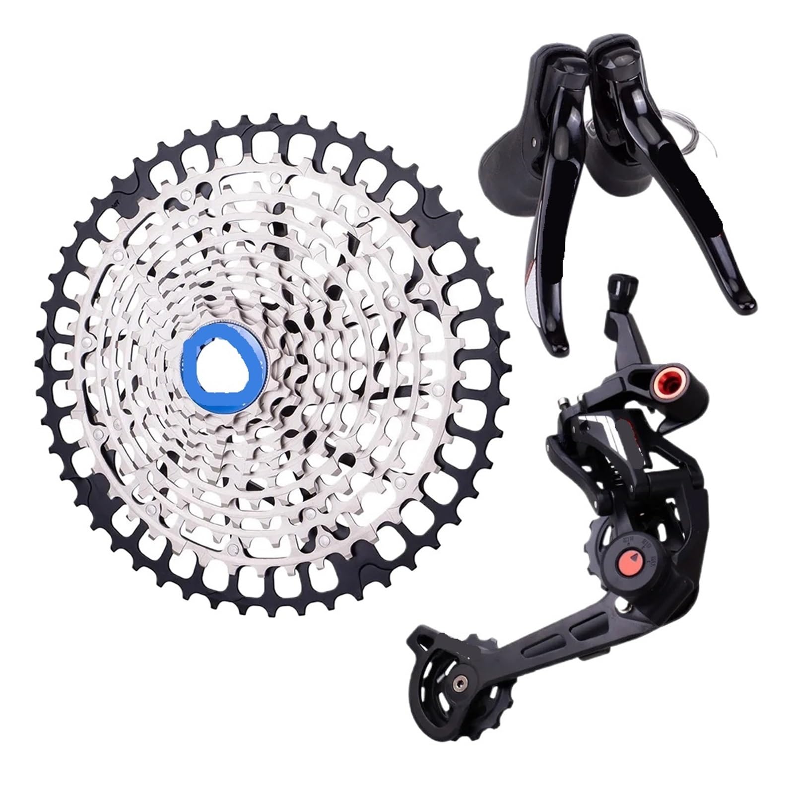 Gruppo bici gravel leggero 1x11 velocità, deragliatore frizione for 46T/50T