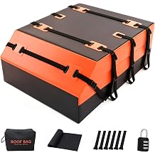 Car Roof Bag Rooftop Cargo Carrier Bag Waterproof 16 Cubic Feet roof Cargo