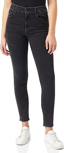 REPLAY Leyla Vaqueros Skinny, Gris (097 Dark Grey), 29W / 30L para Mujer