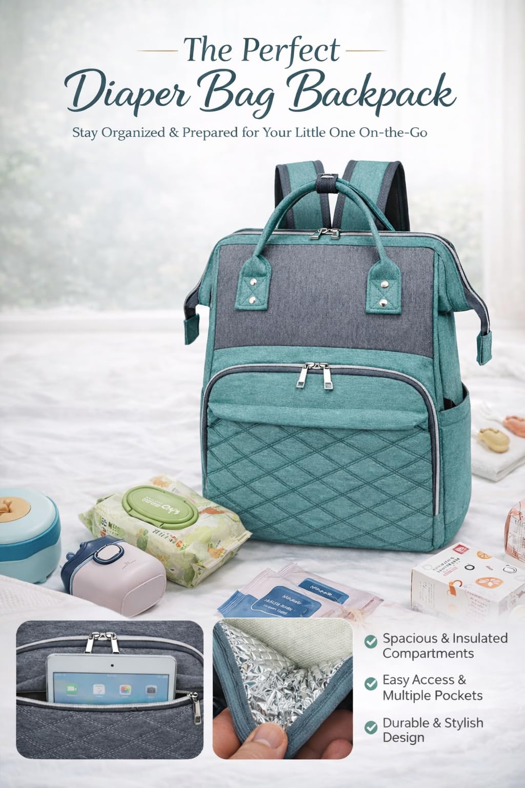 Zaino Carrello Bambino Pannolini Per Neonati | Borsa Zaino Maternità Passeggino Pannolino Premama | Pannolini Zaino Bambino Carrello Italy Mala Maternidade Bebe | Diaper Bag Walking Fasciatoio