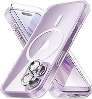 Vista 148 de 3 en 1 Funda Magnética Fuerte para iPhone Air, 1X Protector de Pantalla + 1X Protector de Lente de Cámara, Cubierta Protectora a Prueba de Golpes