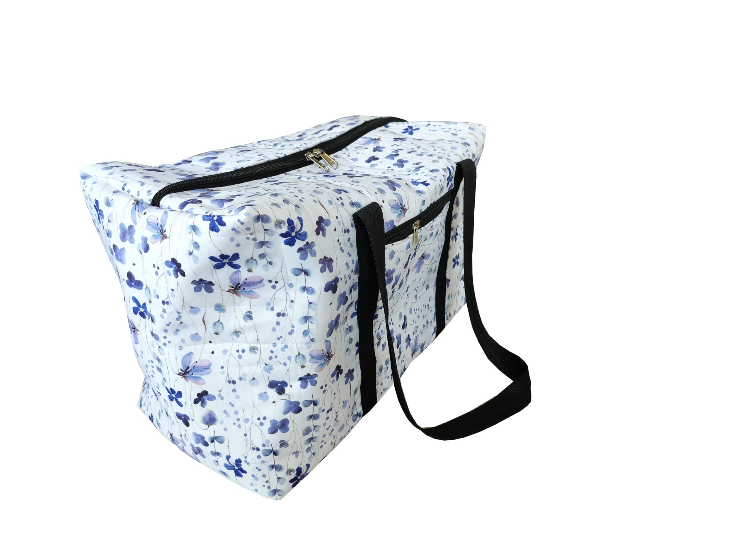 Kanika Creations Beautiful Print Cloth Travel Duffel Bag Travel Bag Capacity 22L Travel Bag Floral Print-picture-46