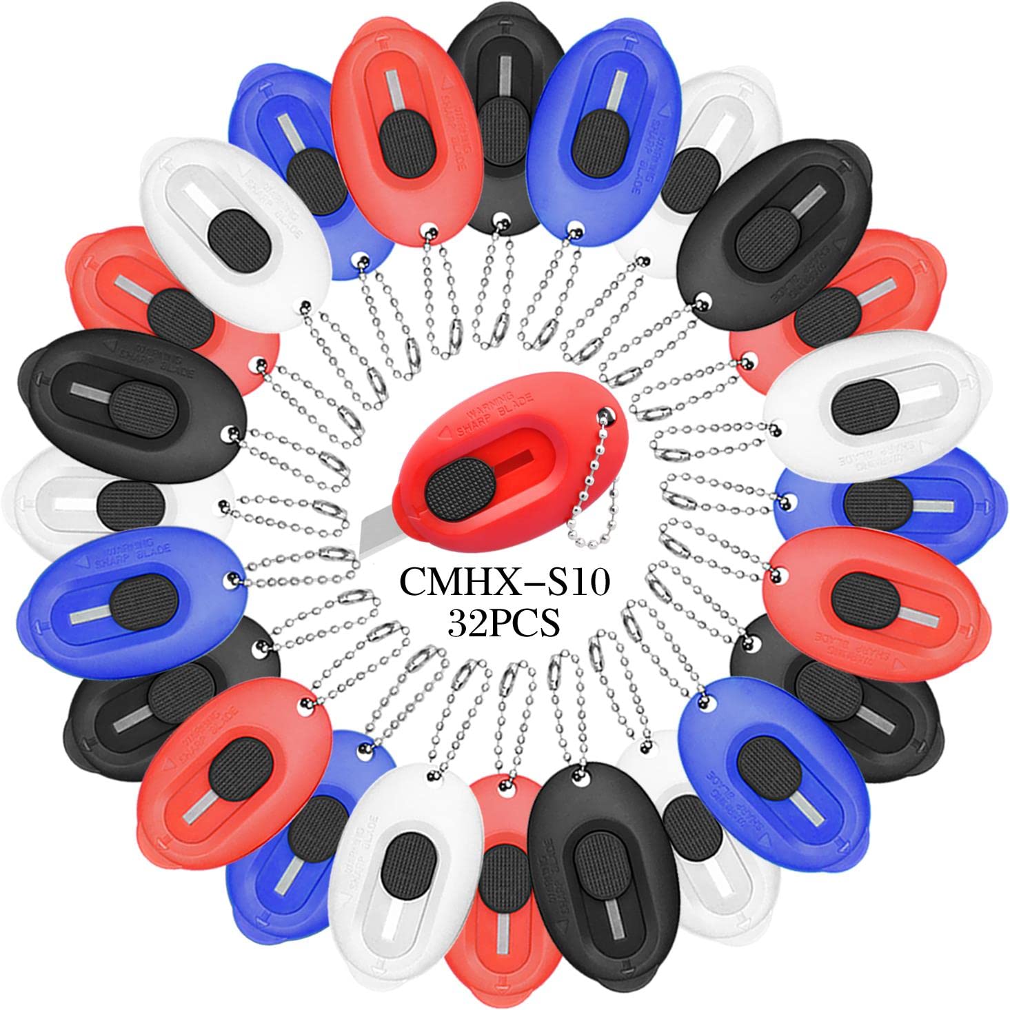 CMHX Mini Box Cutter Small Safety Retractable Utility Knife