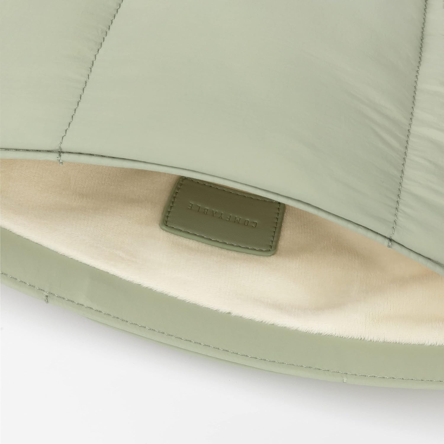 Comfyable Puffy Laptop Sleeve 15 Inch 16 Inch, Quilted Puffer Laptop Carrying Case, Pillow Pouch Compatible for MacBook Air 15 in M4 2025 & MacBook Pro 16 in M4 2024, Sage - Image 3