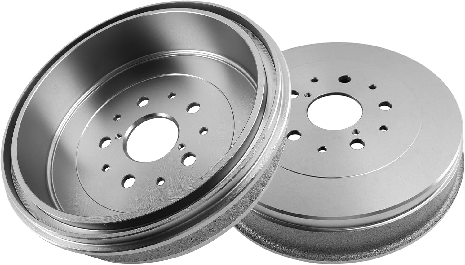 Rear Left & Right Disc Brake Drums Set Compatible with 2005-2015 Tacoma 2.7L L4 4.0L V6 & 2004-2010 Sienna 3.3L 3.5L V6, Replace# BD35106 4243104050 4243104051 4243108020 4243108021