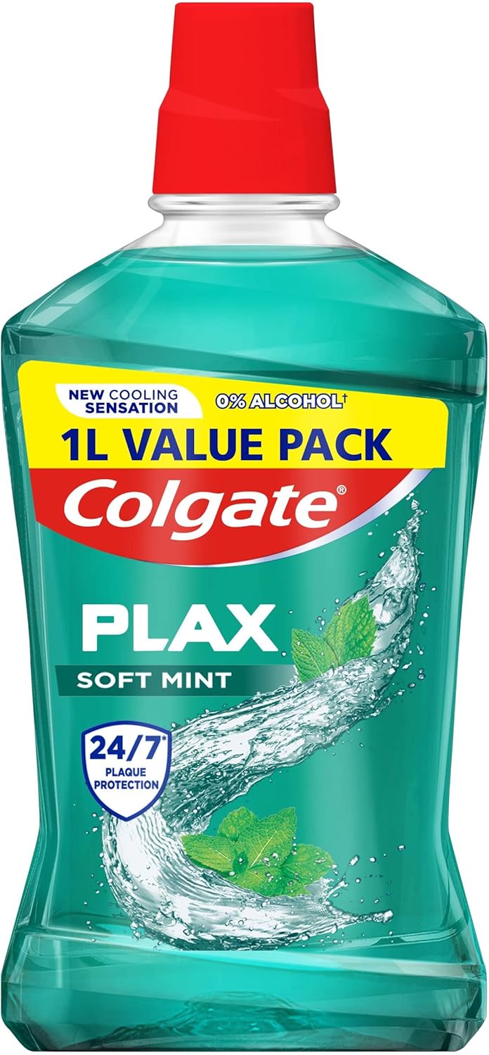 Colgate Plax Soft Mint Mouthwash with CPC 1000 ml Amazon.co.uk
