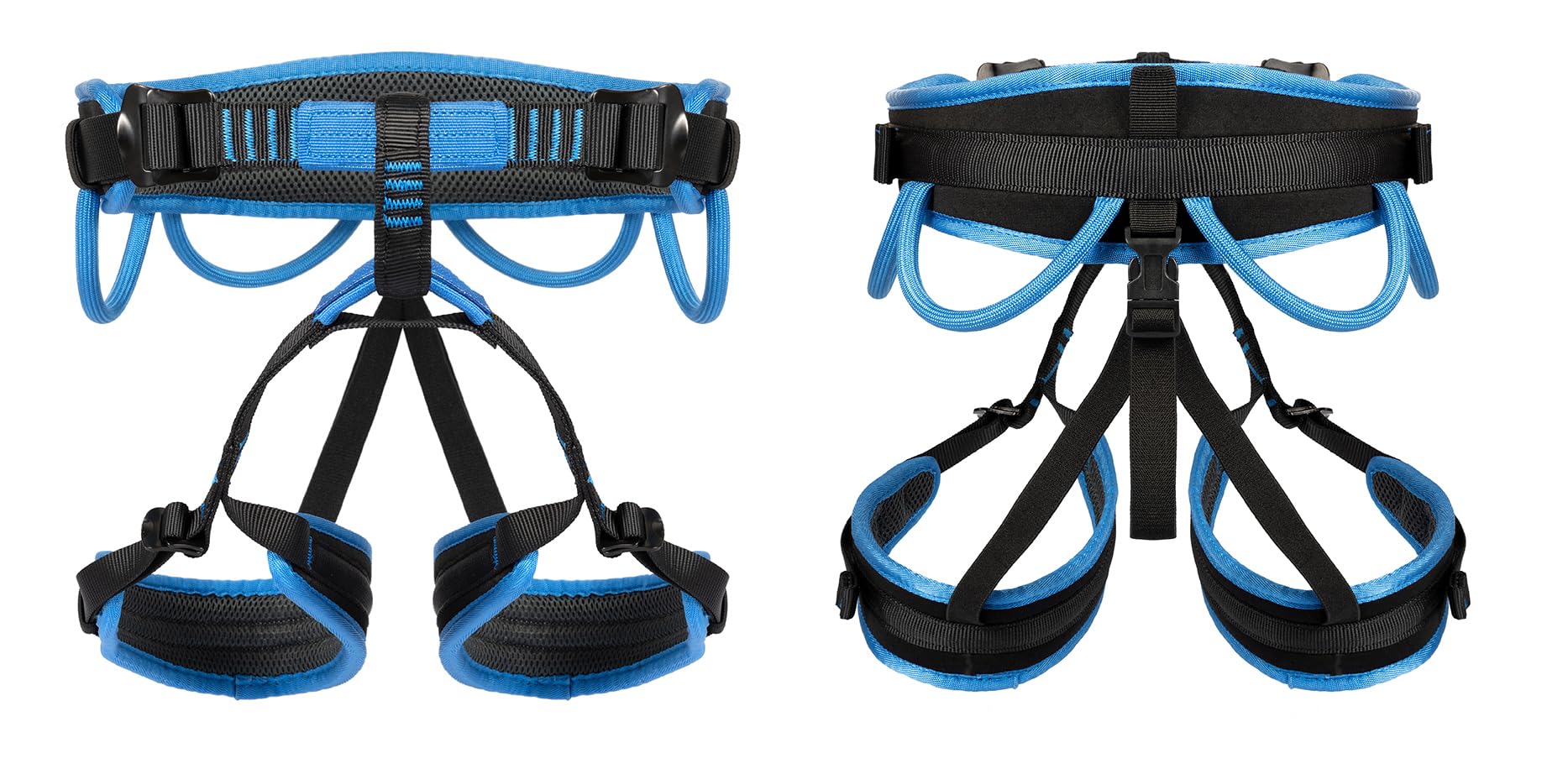 LACD Klettersteigset Ultimate Ferrata S mit Swivel + Helm Protector 2.0 midnight + Klettergurt Start 2.0 Größe M