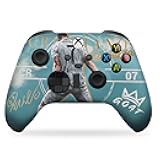 DreamController Ronaaldo Custom X-box Controller Wireless compatible with X-box One/Series X/S Proudly Customized in USA with Permanent HYDRO-DIP Printing (NOT JUST A SKIN)