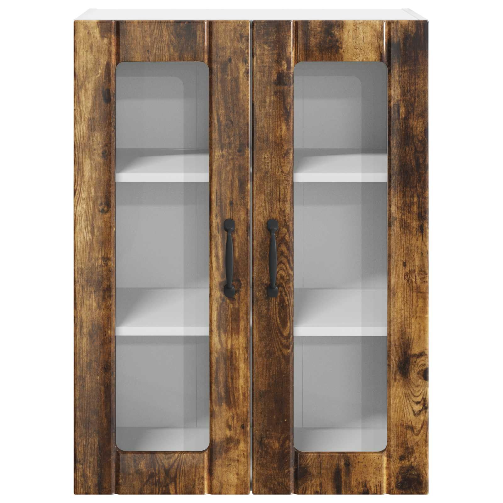 Küchenschrank Geräucherte Eiche, 60x31x80cm Holzwerkstoff, Langlebiger Küchenschrank mit Stauraum, Modernes Design für Kochutensilien, Innenbereich
