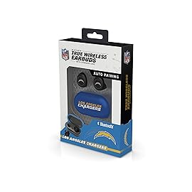 SOAR NFL True Wireless Earbuds, Los Angeles Chargers