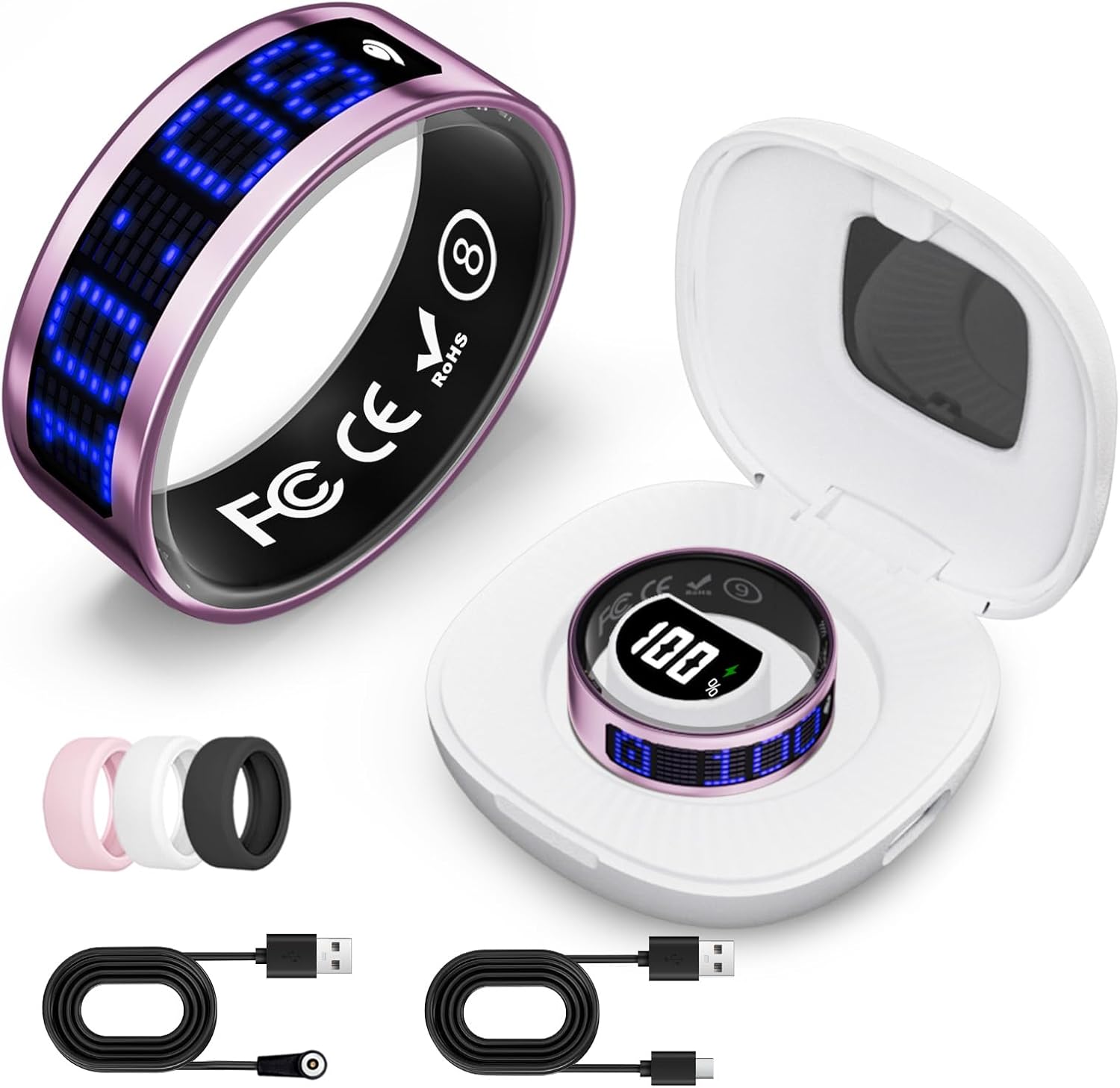 Smart Ring for Women & Men,...