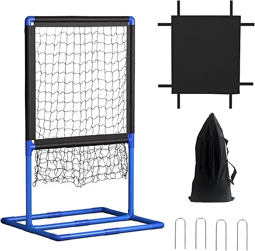 Objetivo de zona de strike de béisbol para bolas de plástico Compatible con entrenamiento de lanzamiento de Wiffle Ball y Blitzball Fácil