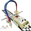 TECHTONGDA CG-30B Track Torch Burner Portable Straight Line Gas Cutting Machine Automatic Metal Cutting Beveling Machine with Gas Switch and Strengthened Track