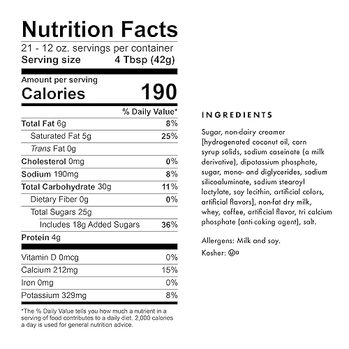 Miniatura 2 de Victorian Inn Instant Cappuccino  Sabor a crema irlandesa  Mezcla de café suave y sabrosa  Perfecto para caliente, frío o mezclado  Ideal como crema