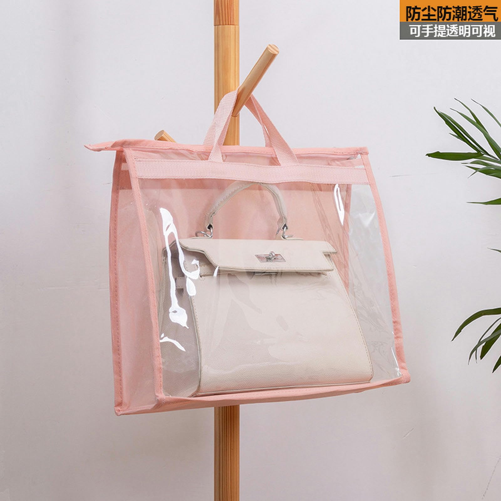 Packing Cubes 3 Stück Handtaschen-Aufbewahrungsorganisator-Abdeckung, Damen-Geldbörse, Garderobe, hängende Toilettenartikel-Aufbewahrungstasche-XL-A
