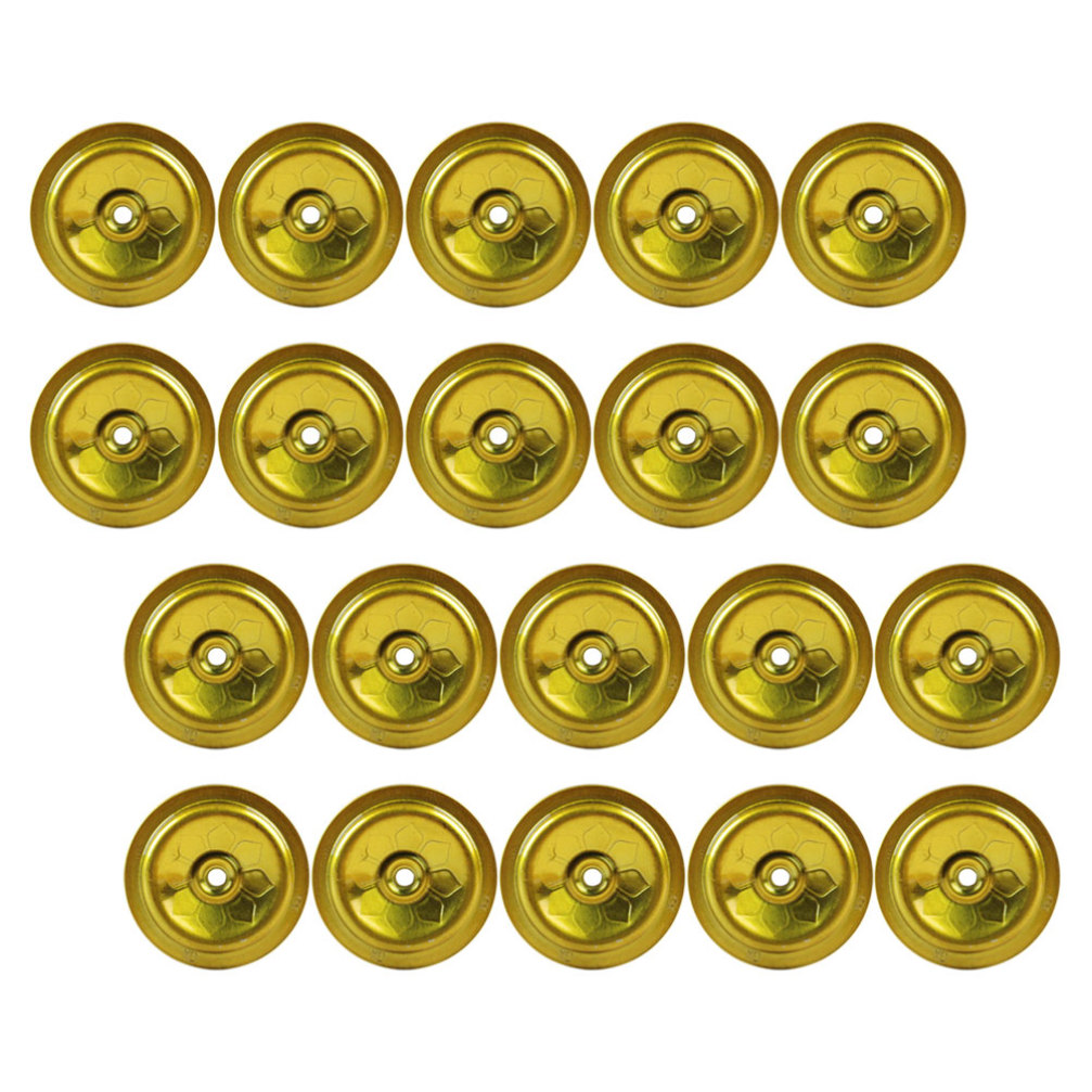 20 Soportes Flotantes para Mechas de Velas de Aluminio miniatura 7