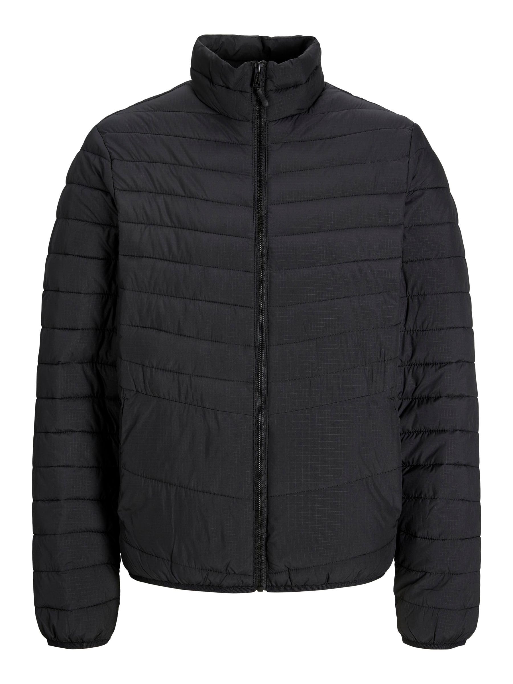 Jack&Jones Plus Jjestate Packable Puffer Collar Pls Giacca Trapuntata Da Uomo, Nero, Xxxl-image