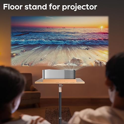 Miniatura 8 de FAOTUR Atril de piso portátil con soporte de podio, mesa para portátil de altura ajustable, presentación portátil para aula, oficina, iglesia,