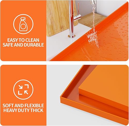 Miniatura 6 de Alfombrilla de silicona para parrilla Blackstone de 22 pulgadas, alfombrilla protectora de silicona de grado alimenticio, accesorios de parrilla