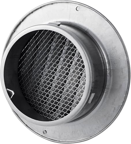 Miniatura 3 de Cubierta de ventilación de pared de 6 pulgadas de acero inoxidable para rejilla de escape redonda, salida de ventilación, salida de aire, campana